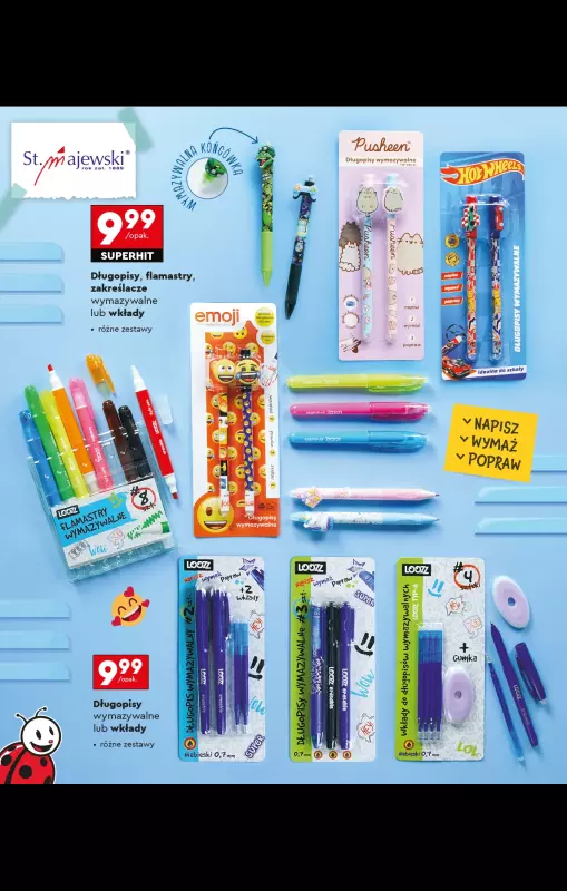 Biedronka - gazetka promocyjna Oferta Back To School - Złap zajawkę na wyprawkę!  do niedzieli 31.08 - strona 56