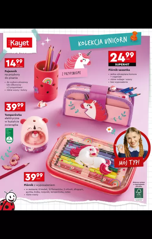 Biedronka - gazetka promocyjna Oferta Back To School - Złap zajawkę na wyprawkę!  do niedzieli 31.08 - strona 8