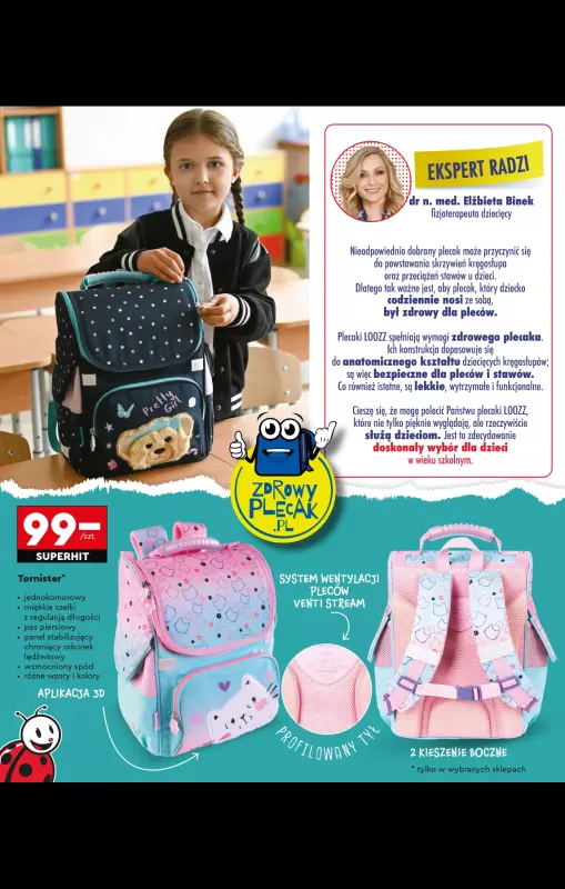 Biedronka - gazetka promocyjna Oferta Back To School - Złap zajawkę na wyprawkę!  do niedzieli 31.08 - strona 96