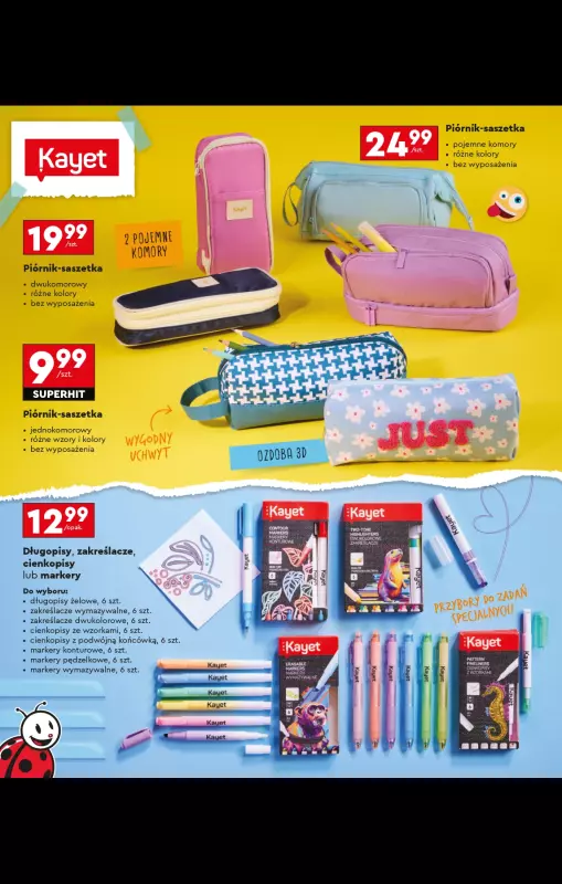 Biedronka - gazetka promocyjna Oferta Back To School - Złap zajawkę na wyprawkę!  do niedzieli 31.08 - strona 26