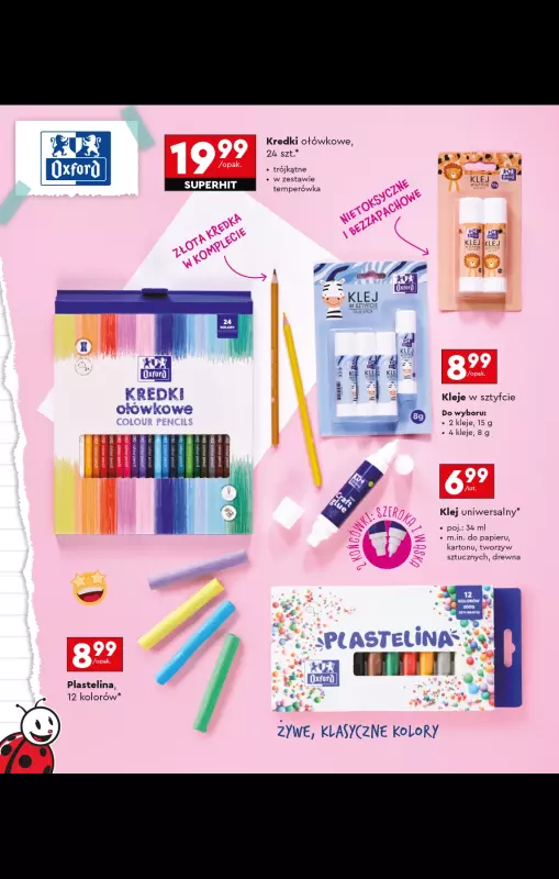 Biedronka - gazetka promocyjna Oferta Back To School - Złap zajawkę na wyprawkę!  do niedzieli 31.08 - strona 78