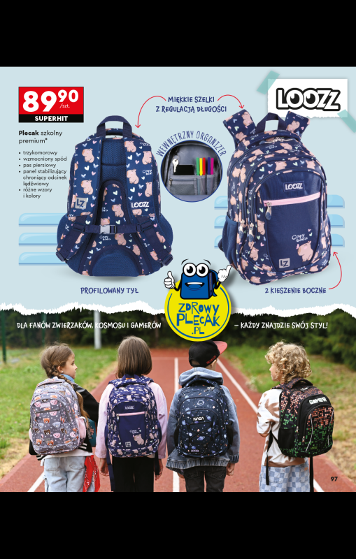 Biedronka - gazetka promocyjna Oferta Back To School - Złap zajawkę na wyprawkę!  do niedzieli 31.08 - strona 97