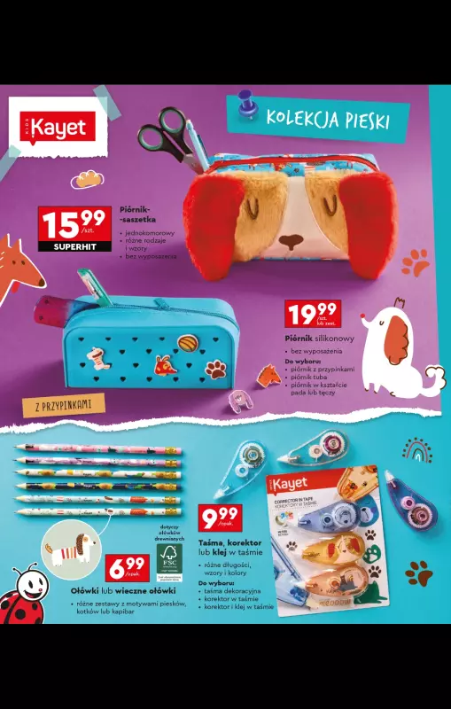 Biedronka - gazetka promocyjna Oferta Back To School - Złap zajawkę na wyprawkę!  do niedzieli 31.08 - strona 6