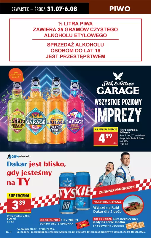 Biedronka - gazetka promocyjna Od czwartku od czwartku 31.07 do środy 06.08 - strona 68