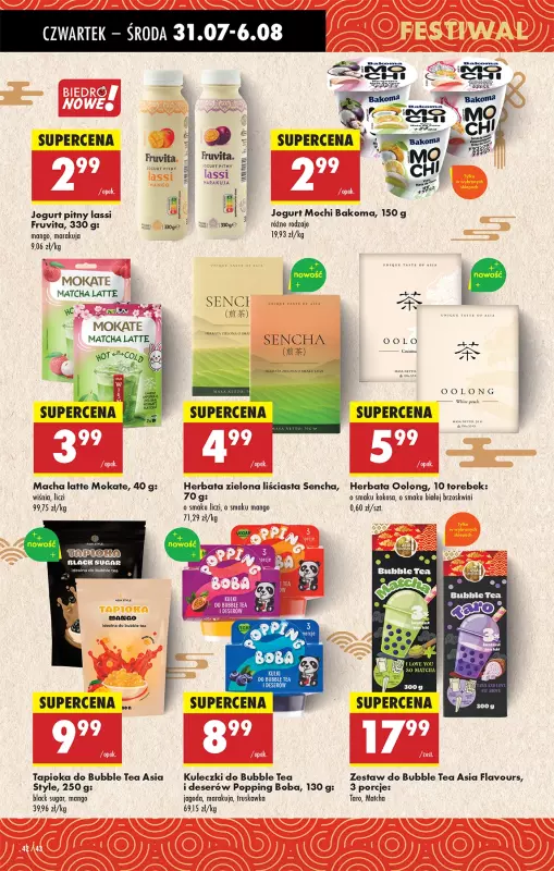 Biedronka - gazetka promocyjna Od czwartku od czwartku 31.07 do środy 06.08 - strona 56