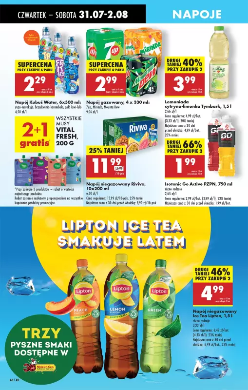 Biedronka - gazetka promocyjna Od czwartku od czwartku 31.07 do środy 06.08 - strona 64