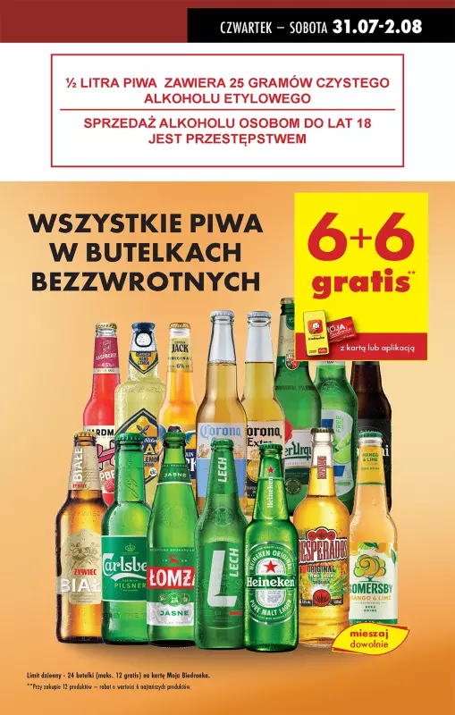 Biedronka - gazetka promocyjna Od czwartku, Z ladą tradycyjną od czwartku 31.07 do środy 06.08 - strona 9