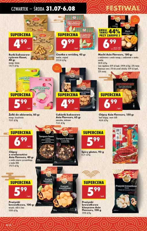Biedronka - gazetka promocyjna Od czwartku, Z ladą tradycyjną od czwartku 31.07 do środy 06.08 - strona 54