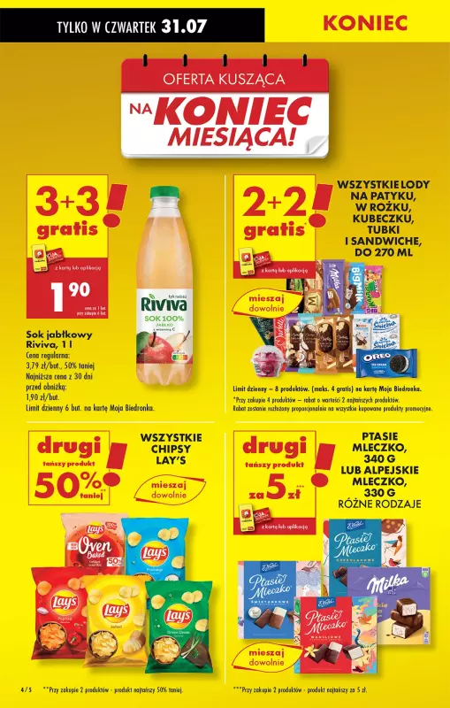 Biedronka - gazetka promocyjna Od czwartku, Z ladą tradycyjną od czwartku 31.07 do środy 06.08 - strona 6