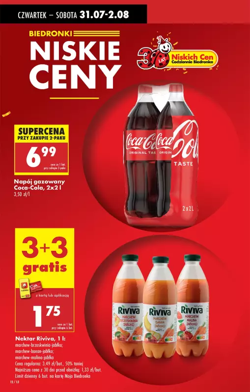 Biedronka - gazetka promocyjna Od czwartku, Z ladą tradycyjną od czwartku 31.07 do środy 06.08 - strona 14