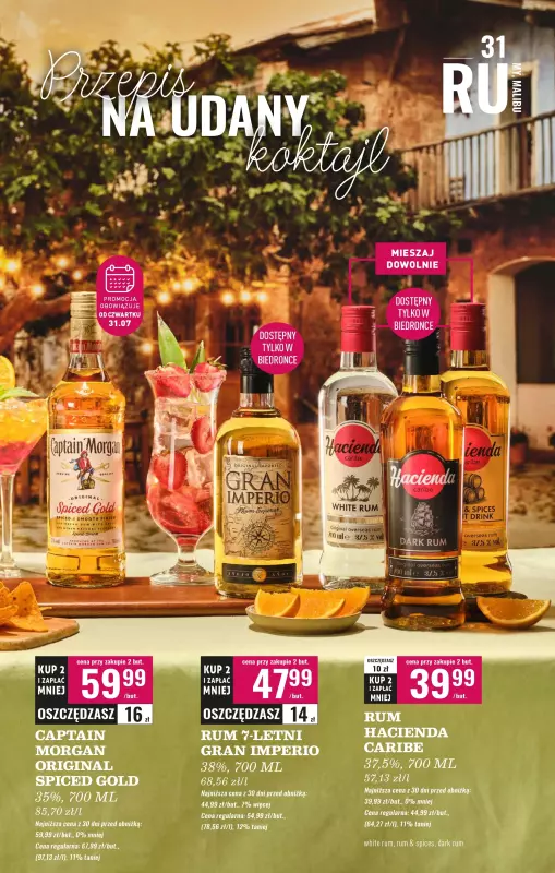 Biedronka - gazetka promocyjna Czas na Toast! od środy 30.07 do soboty 09.08 - strona 33