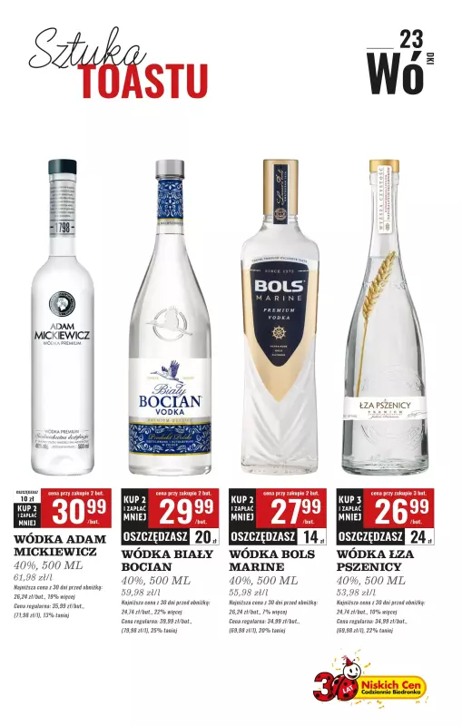 Biedronka - gazetka promocyjna Czas na Toast! od środy 30.07 do soboty 09.08 - strona 25