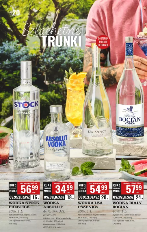 Biedronka - gazetka promocyjna Czas na Toast! od środy 30.07 do soboty 09.08 - strona 22