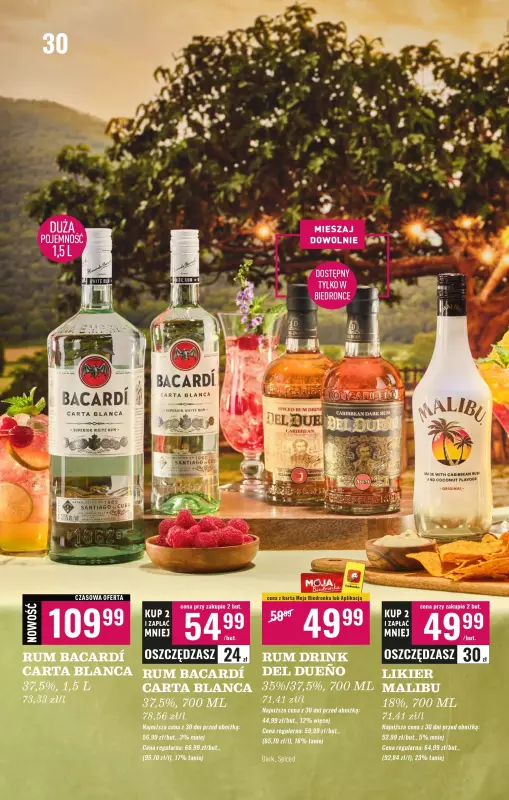 Biedronka - gazetka promocyjna Czas na Toast! od środy 30.07 do soboty 09.08 - strona 32