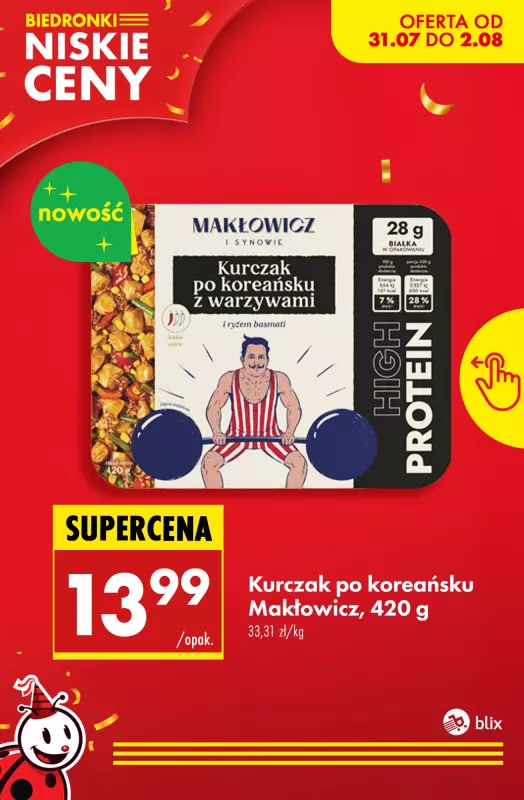 Biedronka - gazetka promocyjna Nowości w Biedronce!  