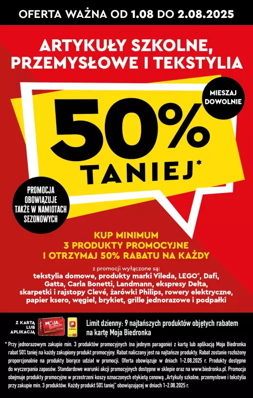 Biedronka - gazetka promocyjna Okazje tygodnia od 4.08   - strona 3