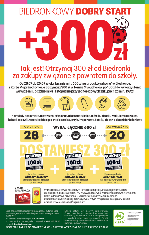 Biedronka - gazetka promocyjna Okazje tygodnia od 4.08 od poniedziałku 04.08 do środy 20.08 - strona 2