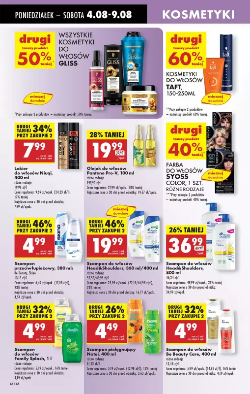 Biedronka - gazetka promocyjna Od poniedziałku, Z ladą tradycyjną od poniedziałku 04.08 do niedzieli 10.08 - strona 66