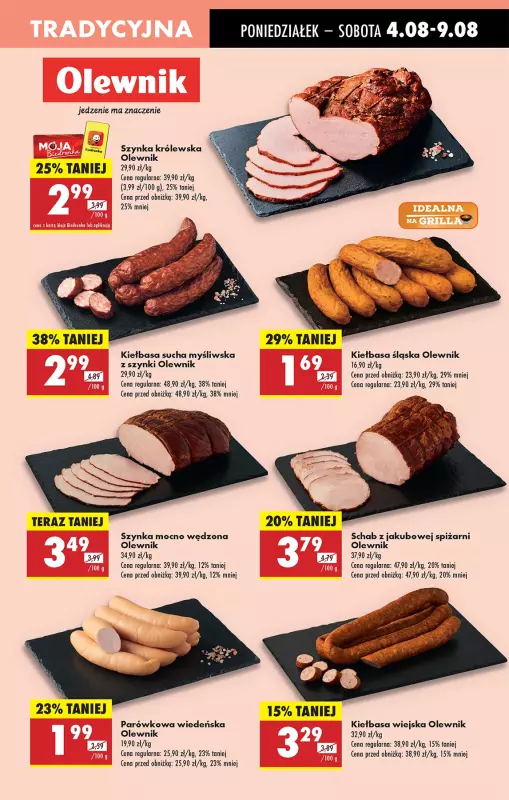 Biedronka - gazetka promocyjna Od poniedziałku, Z ladą tradycyjną od poniedziałku 04.08 do niedzieli 10.08 - strona 29