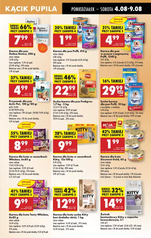 Biedronka - gazetka promocyjna Od poniedziałku, Z ladą tradycyjną od poniedziałku 04.08 do niedzieli 10.08 - strona 63