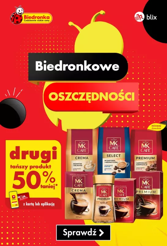 Biedronka - gazetka promocyjna Biedronkowe oszczędności od poniedziałku 04.08 do środy 06.08