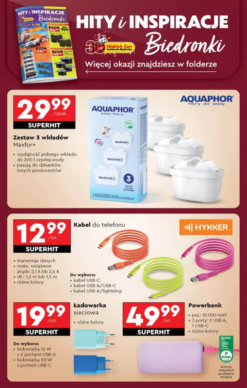 Biedronka - gazetka promocyjna Od czwartku od czwartku 07.08 do środy 13.08 - strona 60