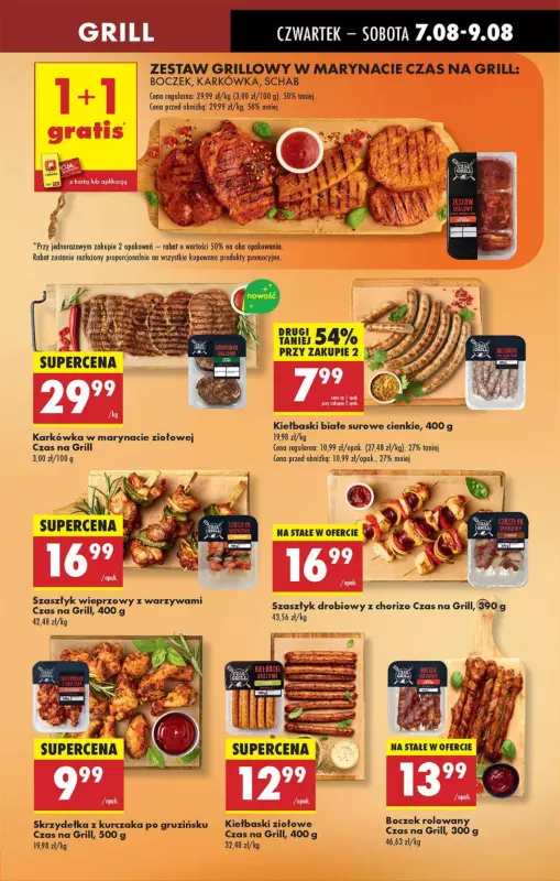 Biedronka - gazetka promocyjna Od czwartku od czwartku 07.08 do środy 13.08 - strona 21