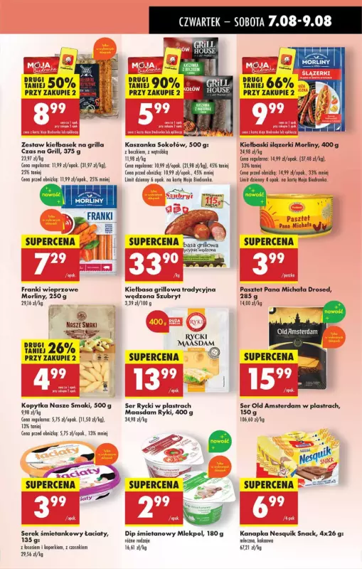 Biedronka - gazetka promocyjna Od czwartku od czwartku 07.08 do środy 13.08 - strona 33