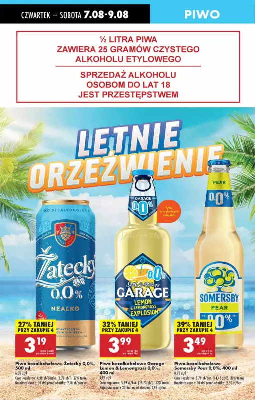Biedronka - gazetka promocyjna Od czwartku od czwartku 07.08 do środy 13.08 - strona 58