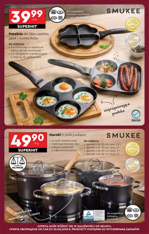 Biedronka - gazetka promocyjna Od czwartku od czwartku 07.08 do środy 13.08 - strona 61