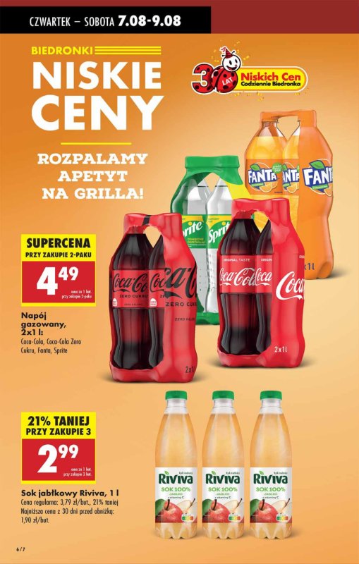 Biedronka - gazetka promocyjna Od czwartku, Z ladą tradycyjną od czwartku 07.08 do środy 13.08 - strona 6