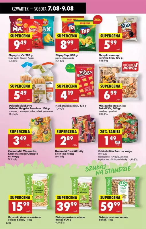 Biedronka - gazetka promocyjna Od czwartku, Z ladą tradycyjną od czwartku 07.08 do środy 13.08 - strona 36
