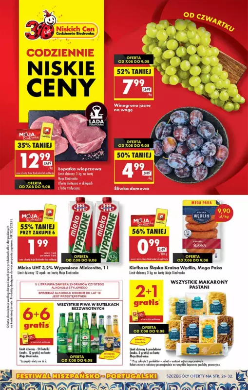 Biedronka - gazetka promocyjna Od czwartku, Z ladą tradycyjną  