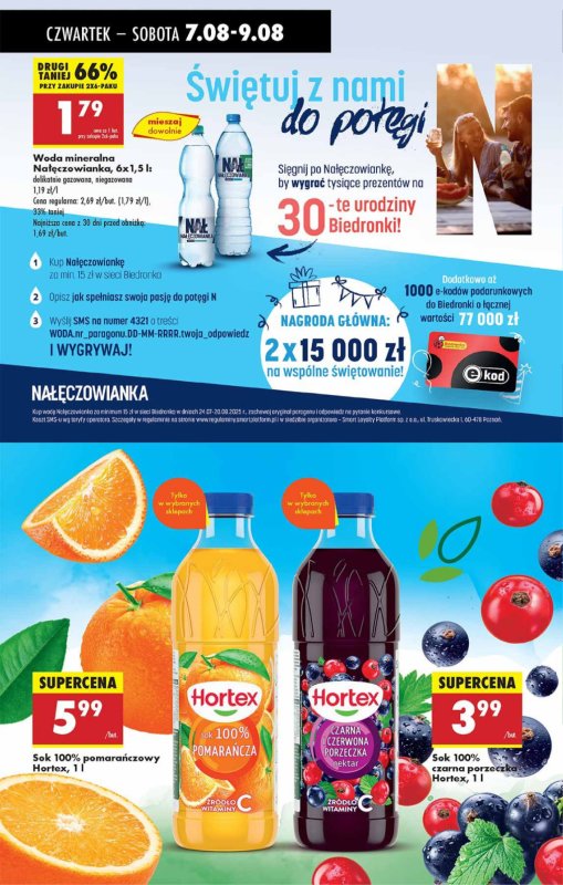 Biedronka - gazetka promocyjna Od czwartku, Z ladą tradycyjną od czwartku 07.08 do środy 13.08 - strona 54
