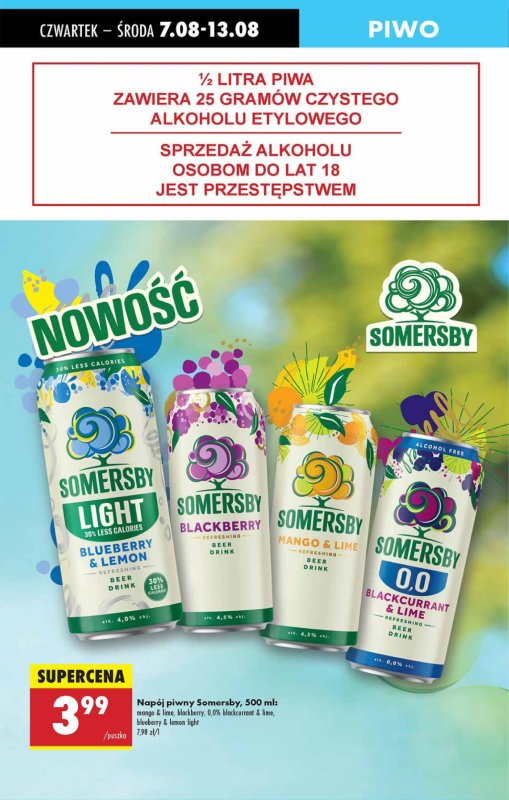 Biedronka - gazetka promocyjna Od czwartku, Z ladą tradycyjną od czwartku 07.08 do środy 13.08 - strona 59