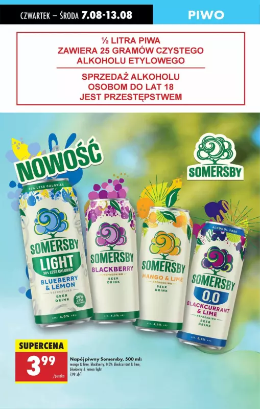 Biedronka - gazetka promocyjna Od czwartku, Z ladą tradycyjną od czwartku 07.08 do środy 13.08 - strona 59