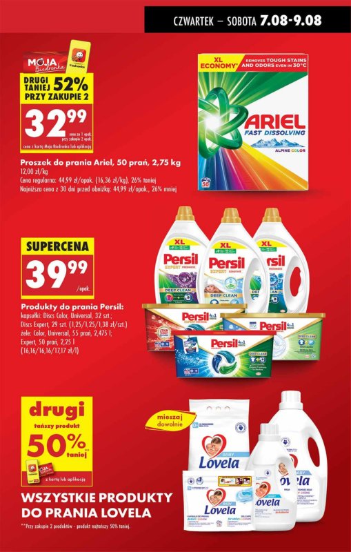 Biedronka - gazetka promocyjna Od czwartku, Z ladą tradycyjną od czwartku 07.08 do środy 13.08 - strona 13