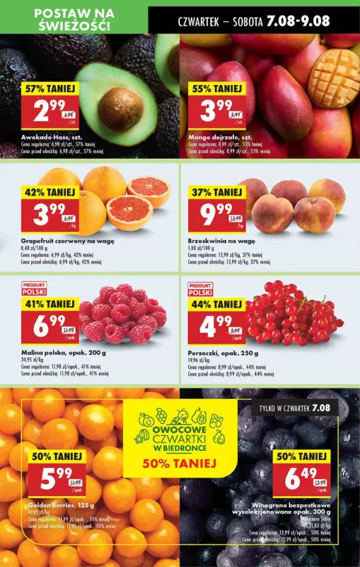 Biedronka - gazetka promocyjna Od czwartku, Z ladą tradycyjną od czwartku 07.08 do środy 13.08 - strona 15