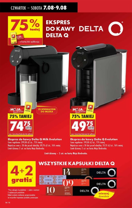 Biedronka - gazetka promocyjna Od czwartku, Z ladą tradycyjną od czwartku 07.08 do środy 13.08 - strona 14