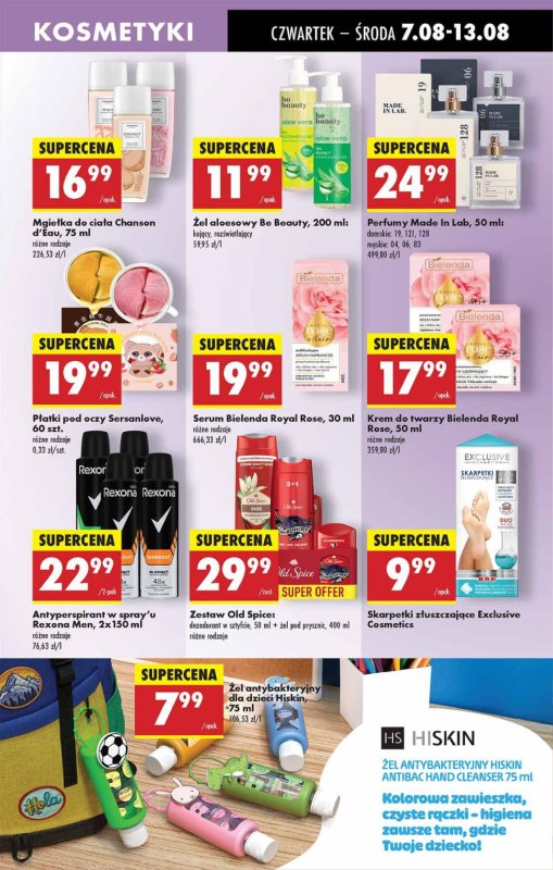 Biedronka - gazetka promocyjna Od czwartku, Z ladą tradycyjną od czwartku 07.08 do środy 13.08 - strona 43