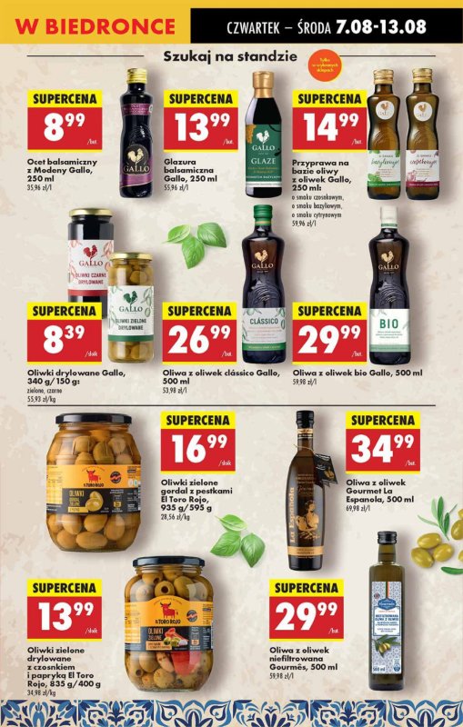 Biedronka - gazetka promocyjna Od czwartku, Z ladą tradycyjną od czwartku 07.08 do środy 13.08 - strona 29