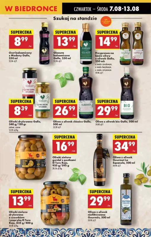 Biedronka - gazetka promocyjna Od czwartku, Z ladą tradycyjną od czwartku 07.08 do środy 13.08 - strona 29