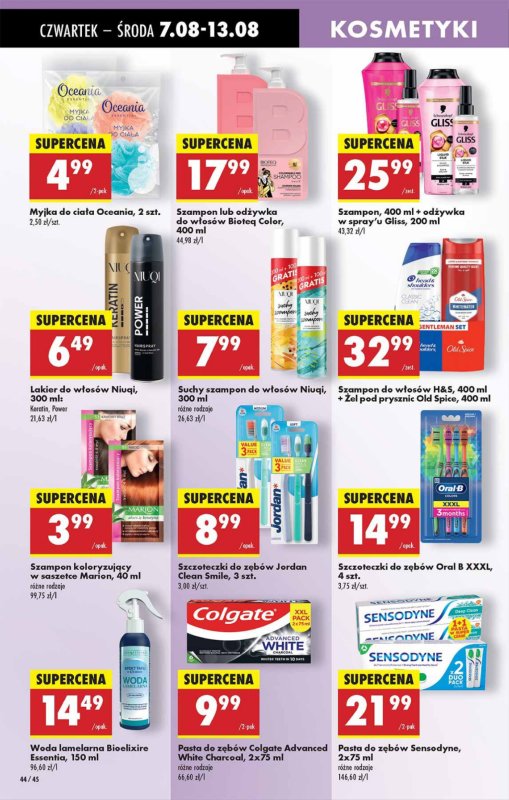 Biedronka - gazetka promocyjna Od czwartku, Z ladą tradycyjną od czwartku 07.08 do środy 13.08 - strona 44