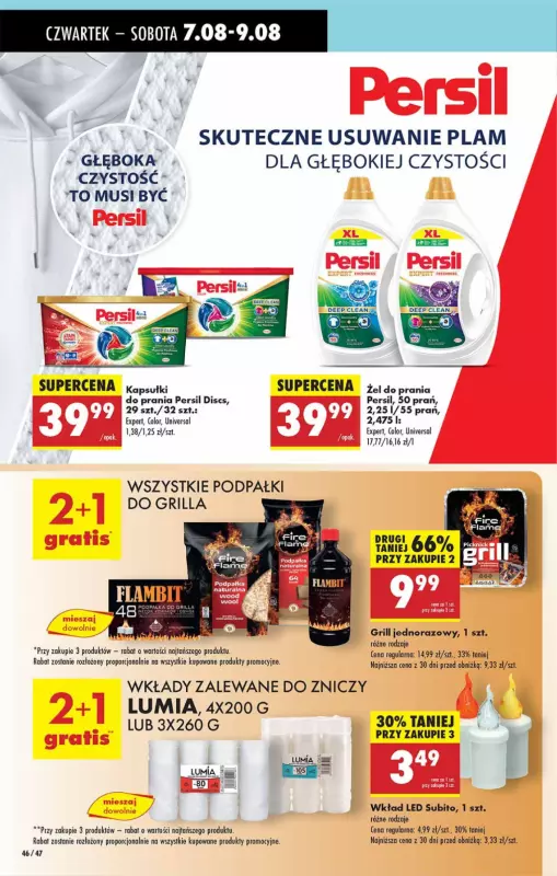 Biedronka - gazetka promocyjna Od czwartku, Z ladą tradycyjną od czwartku 07.08 do środy 13.08 - strona 46