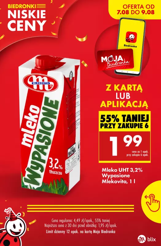 Biedronka - gazetka promocyjna Promocje z kartą Moja Biedronka!   - strona 2