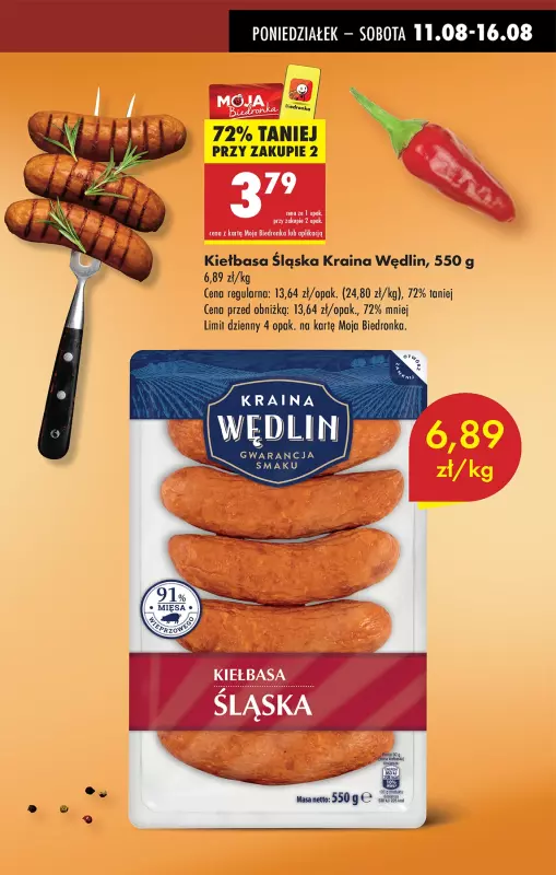 Biedronka - gazetka promocyjna Od poniedziałku   - strona 3