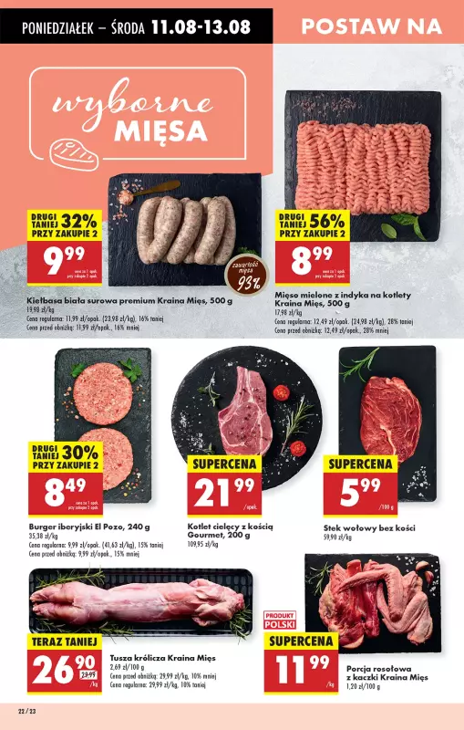 Biedronka - gazetka promocyjna Od poniedziałku od poniedziałku 11.08 do niedzieli 17.08 - strona 28