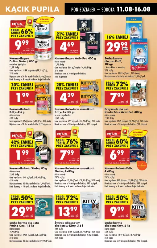 Biedronka - gazetka promocyjna Od poniedziałku od poniedziałku 11.08 do niedzieli 17.08 - strona 61