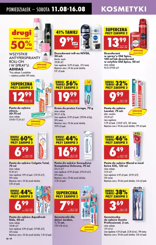Biedronka - gazetka promocyjna Od poniedziałku od poniedziałku 11.08 do niedzieli 17.08 - strona 54