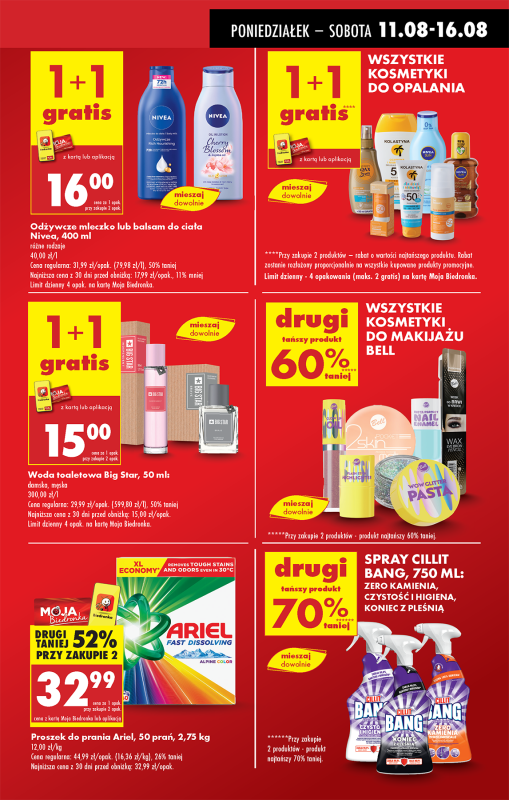 Biedronka - gazetka promocyjna Od poniedziałku od poniedziałku 11.08 do niedzieli 17.08 - strona 17